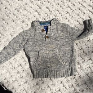 Genuine kids grey knit sweater